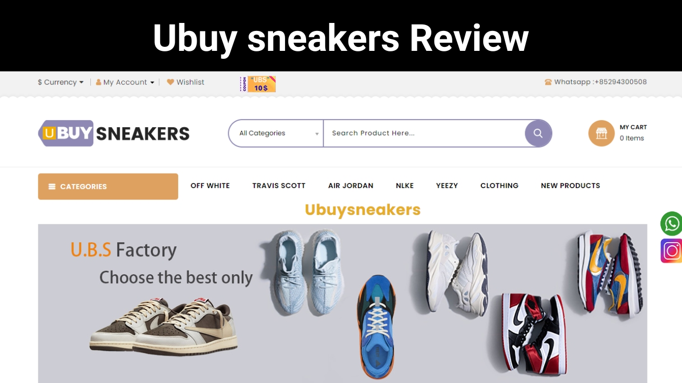 Ubuy sneakers Review