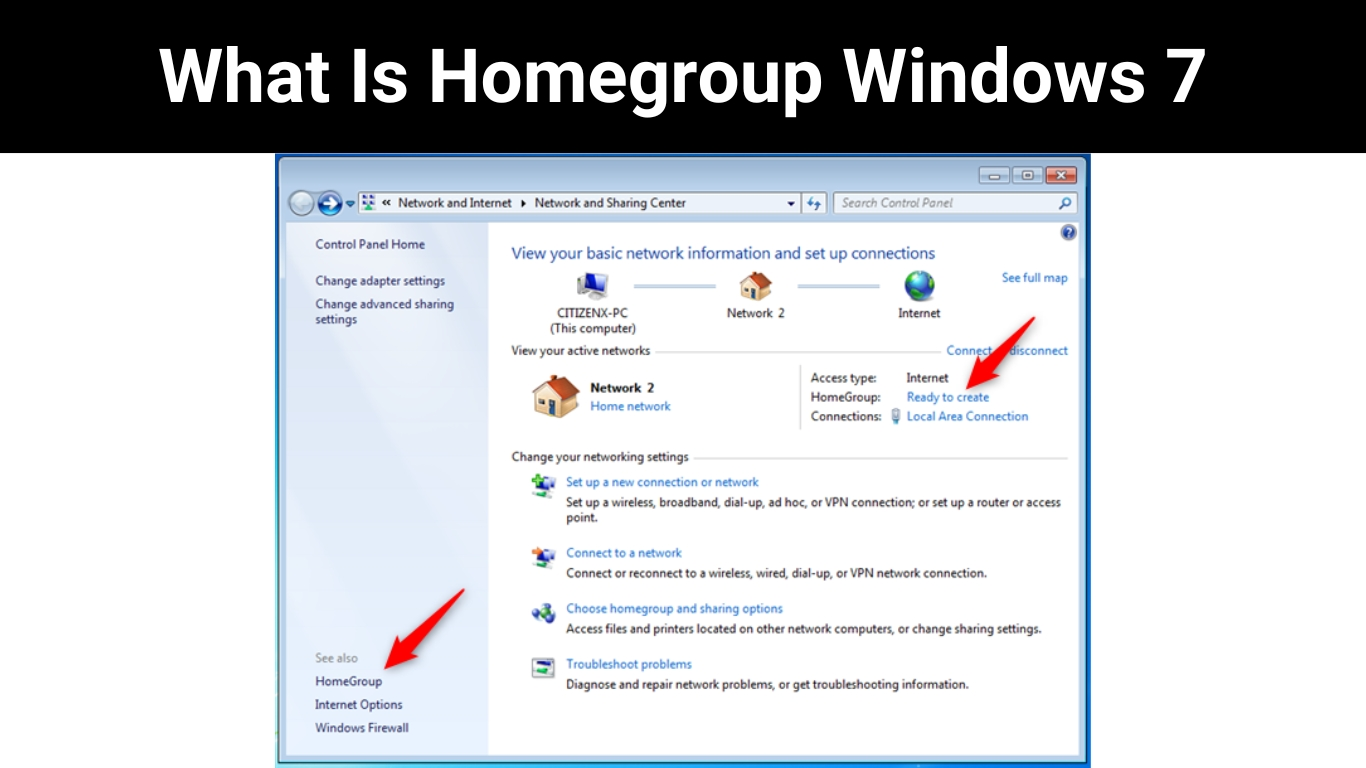 What Is Homegroup Windows 7