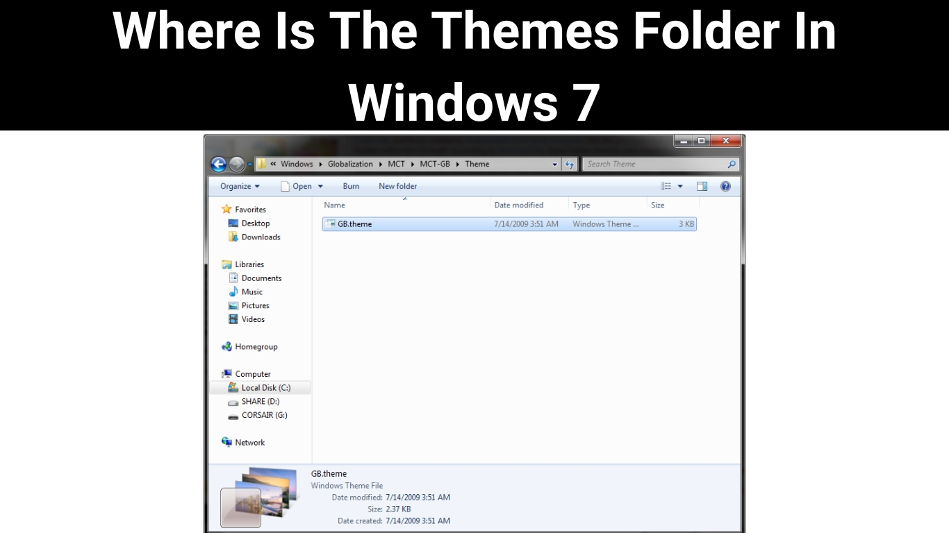 Where Is The Themes Folder In Windows 7