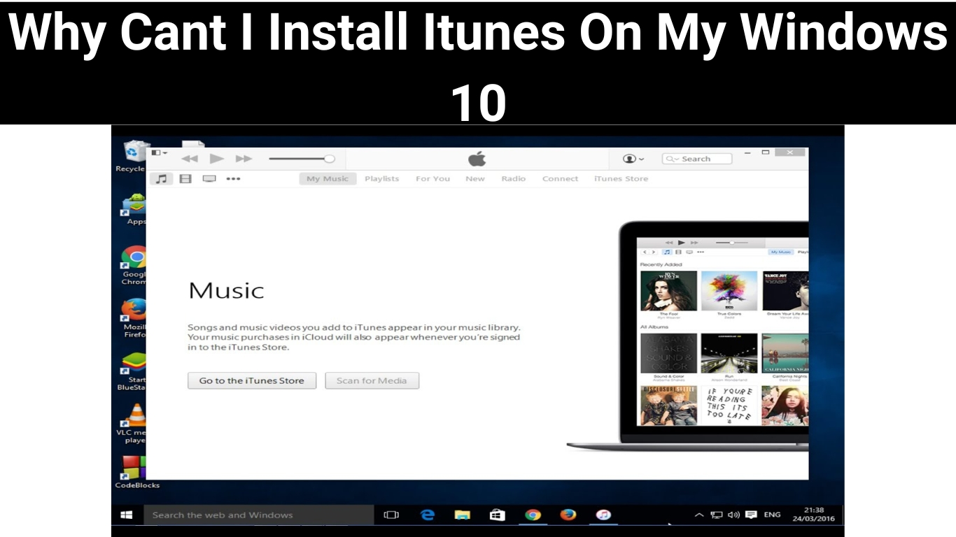 Why Cant I Install Itunes On My Windows 10