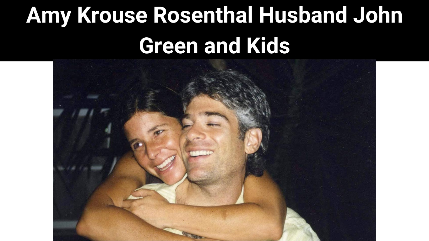 Amy Krouse Rosenthal Husband John Green and Kids