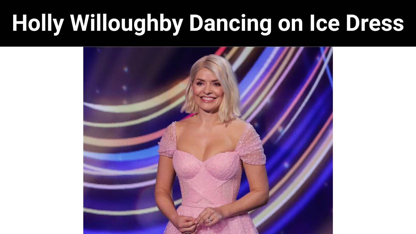 Holly Willoughby Dancing on Ice Dress