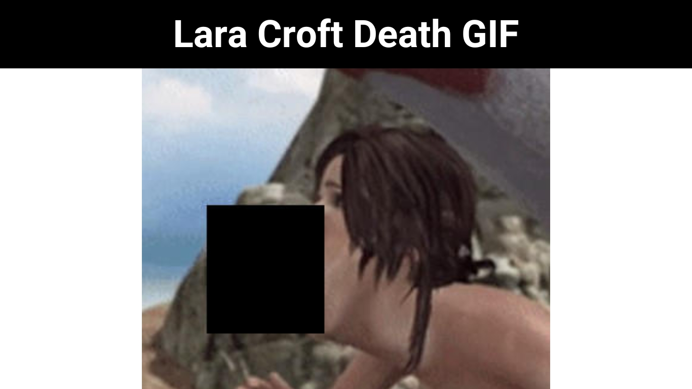 Lara Croft Death GIF