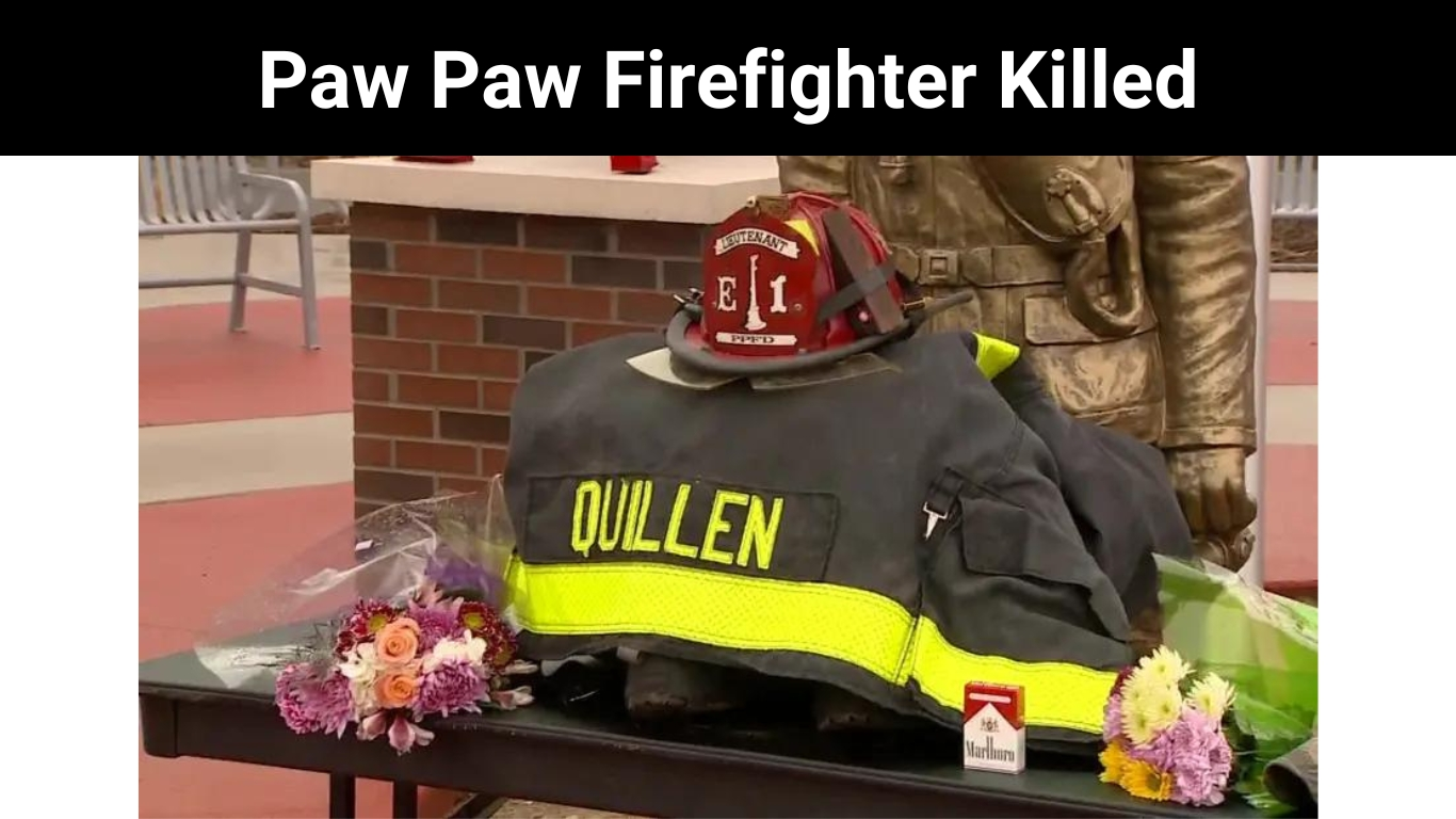 Paw Paw Firefighter Killed