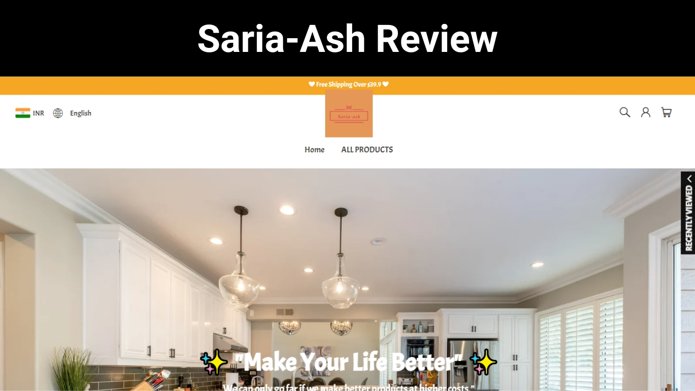 Saria-Ash Review