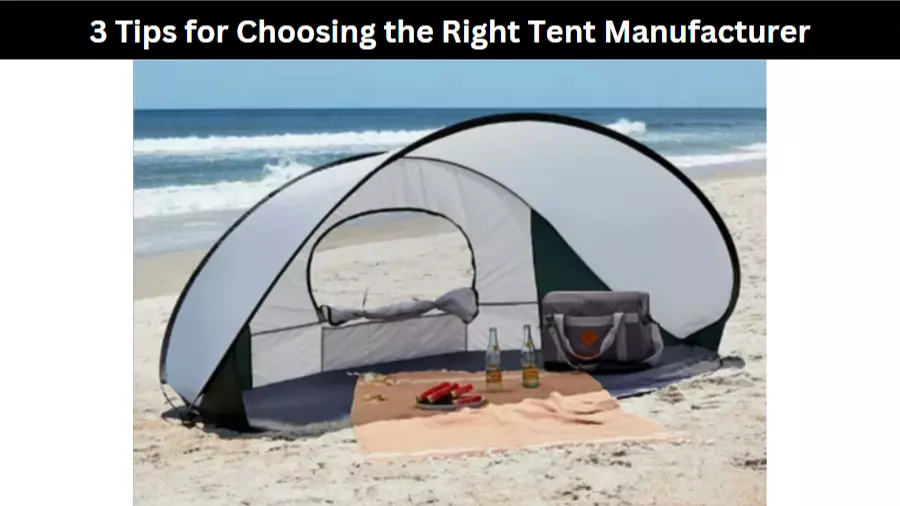 Tent Made by Tent Manufacturer