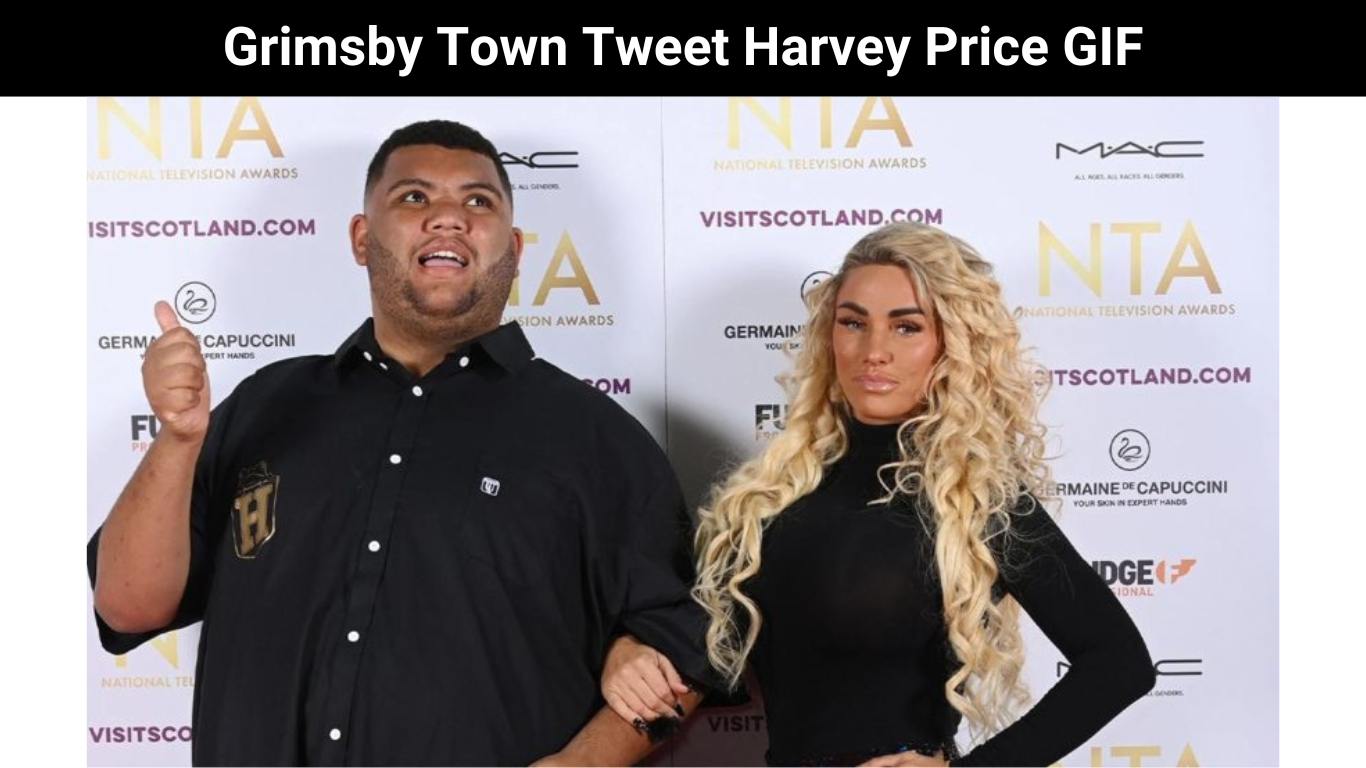 Grimsby Town Tweet Harvey Price GIF