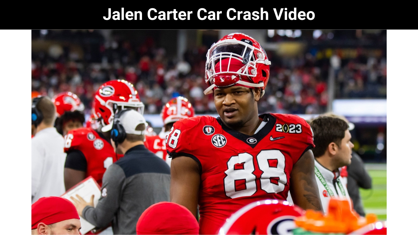Jalen Carter Car Crash Video