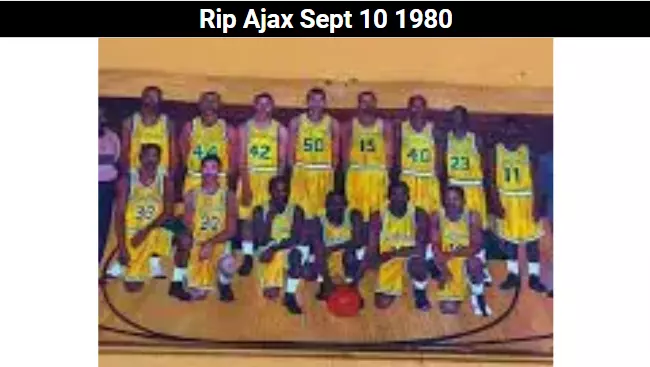 Rip Ajax Sept 10 1980