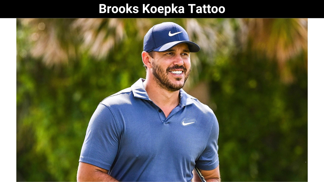 Brooks Koepka Tattoo
