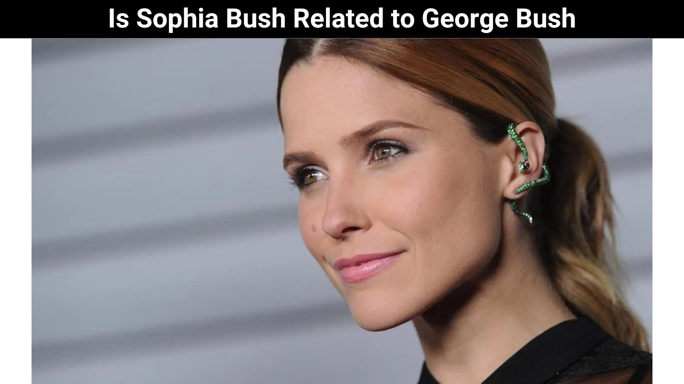 Is Sophia Bush Related to George Bush