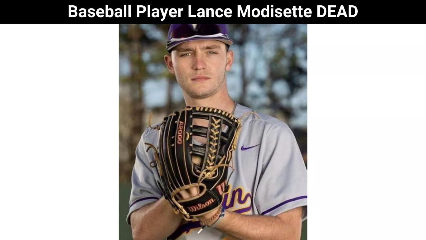 Baseball Player Lance Modisette DEAD