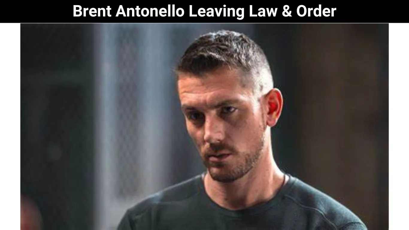 Brent Antonello Leaving Law & Order