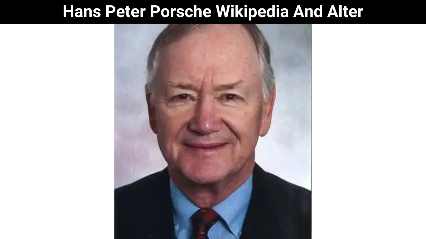 Hans Peter Porsche Wikipedia And Alter
