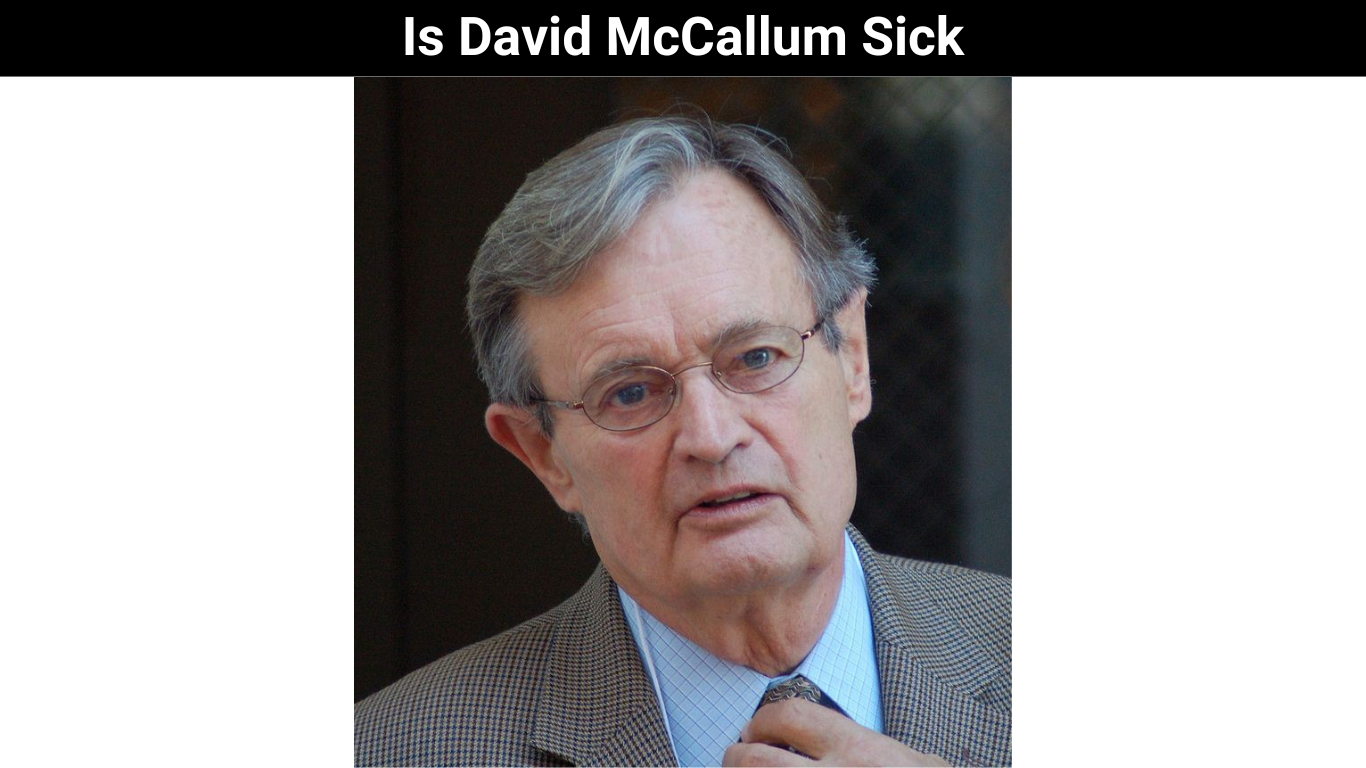Is David McCallum Sick