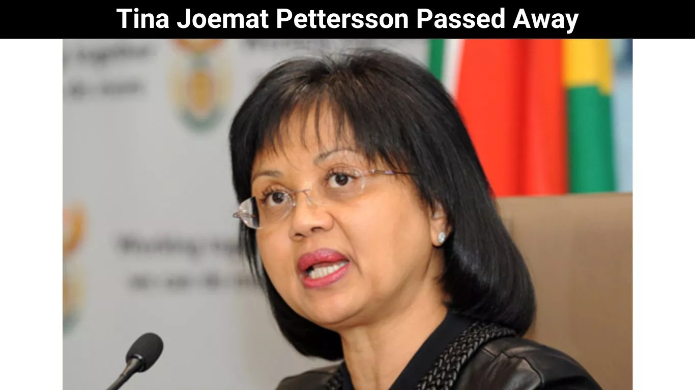 Tina Joemat Pettersson Passed Away