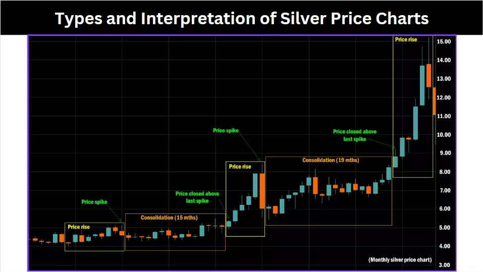 Types and Interpretation of Silver Price Charts