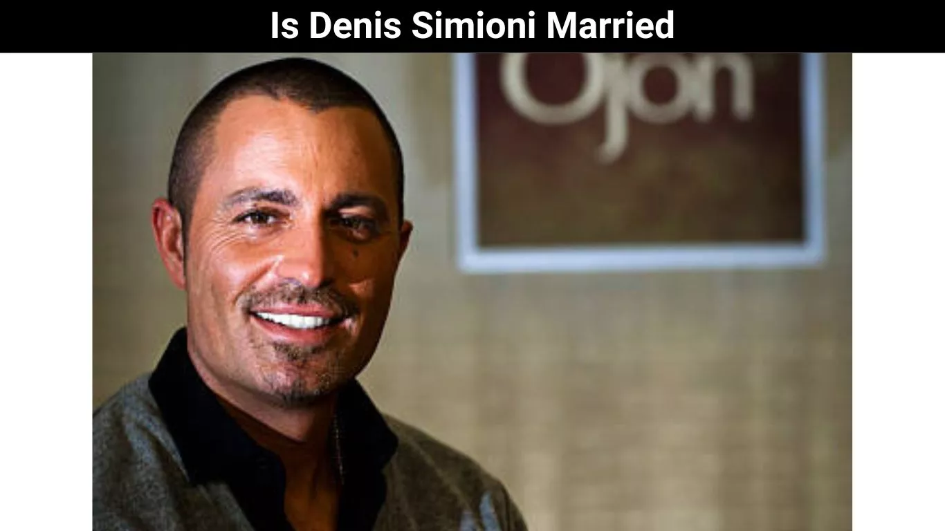 Is Denis Simioni Married