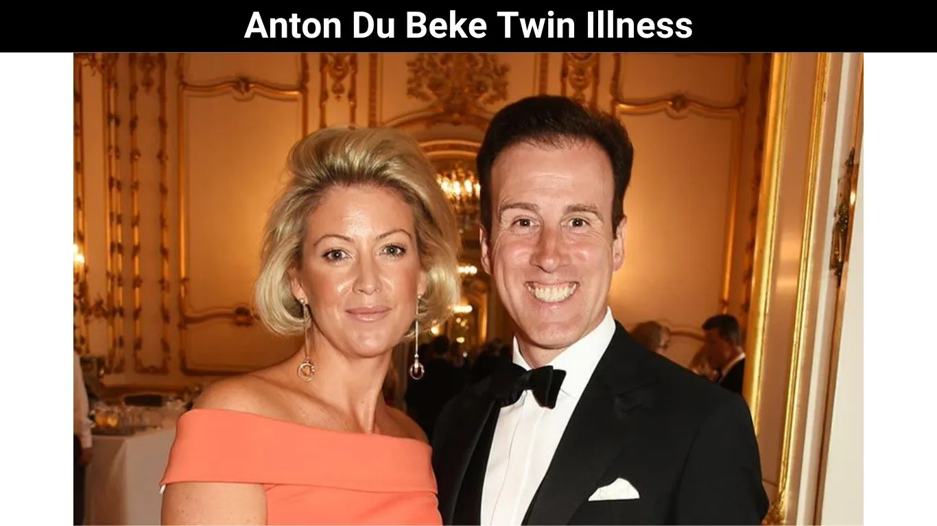 Anton Du Beke Twin Illness