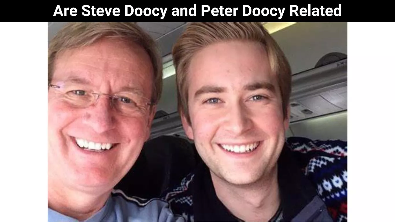 Are Steve Doocy and Peter Doocy Related