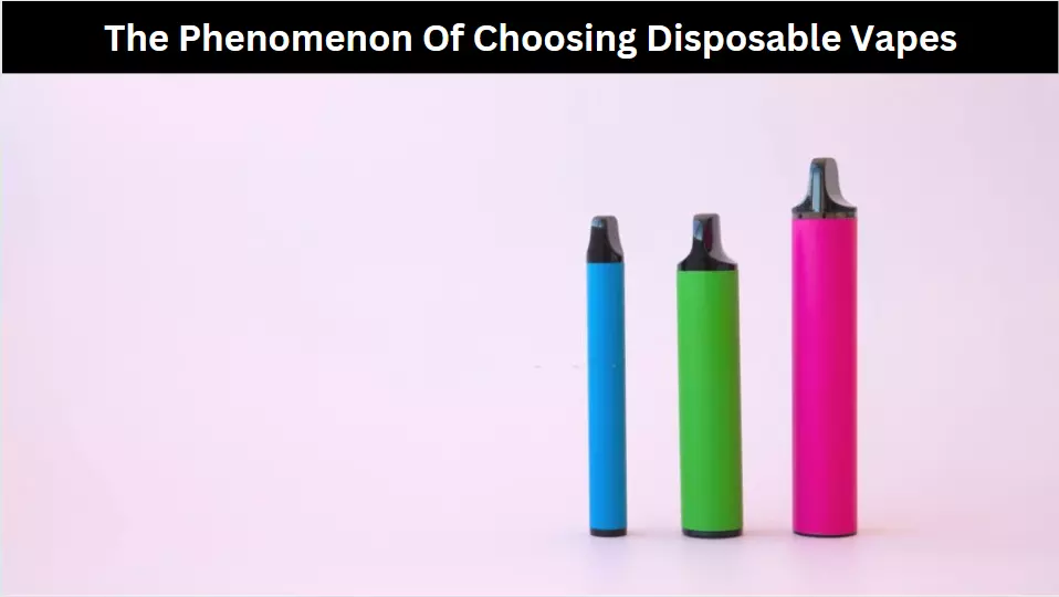 The Phenomenon Of Choosing Disposable Vapes