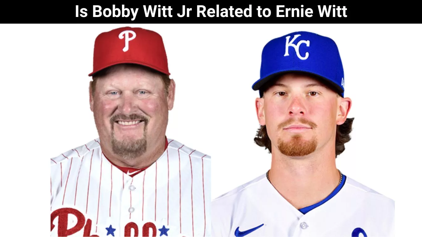 Is Bobby Witt Jr Related to Ernie Witt