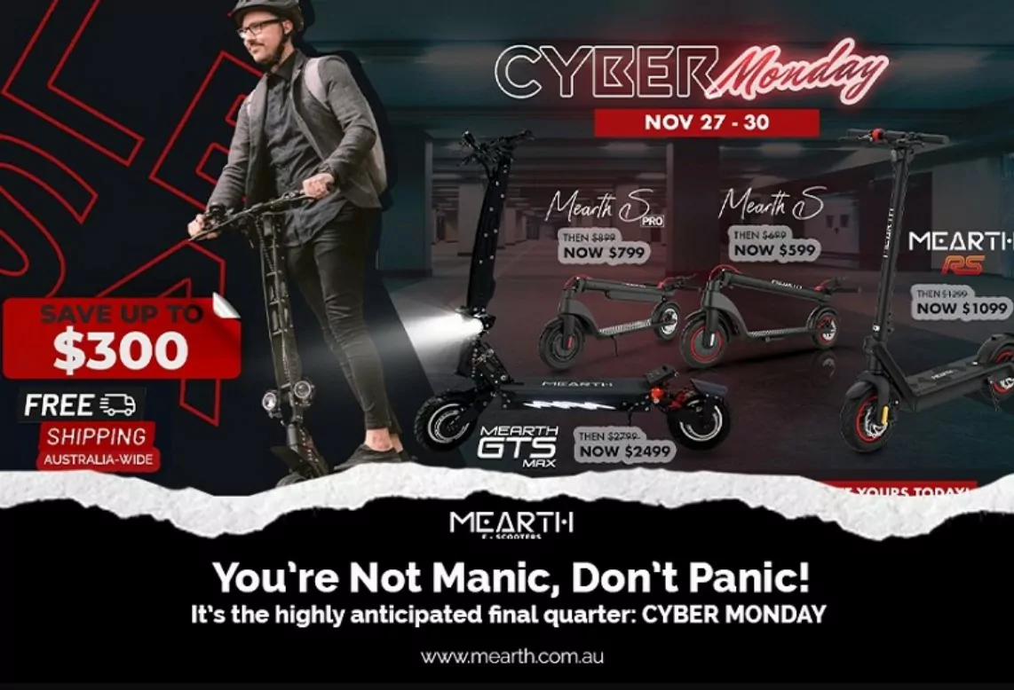 You’re Not Manic, don’t Panic! It’s the Highly Anticipated Final Quarter CYBER MONDAY SALE!