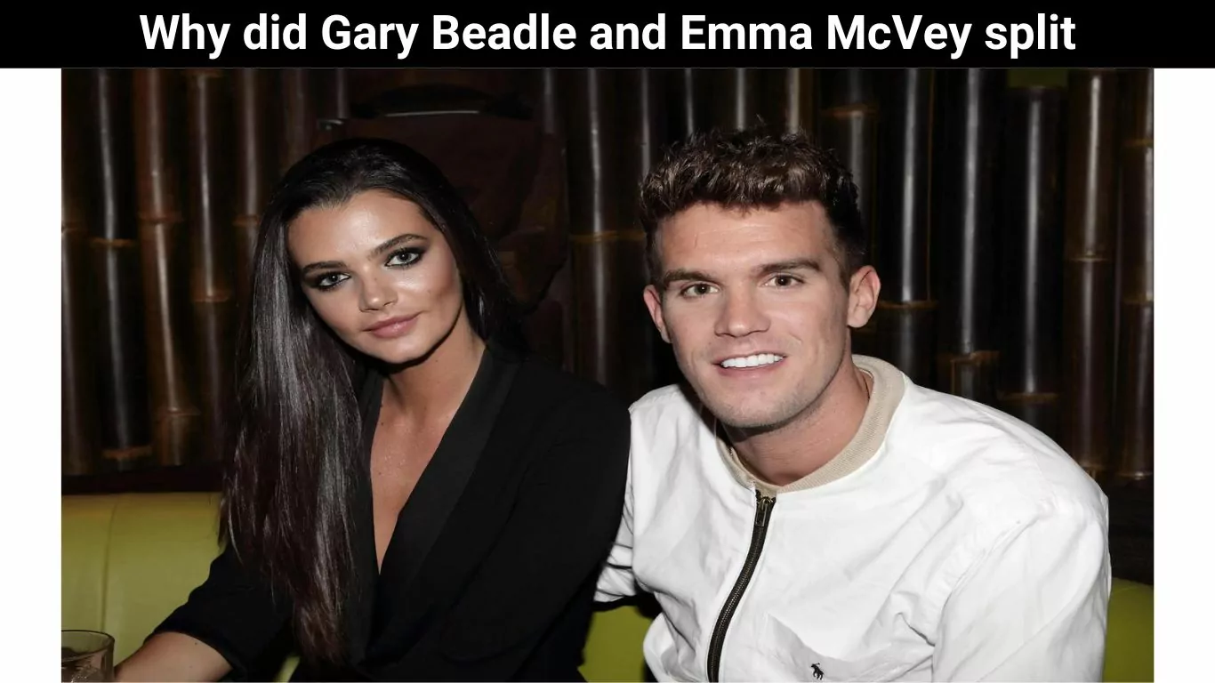 Why did Gary Beadle and Emma McVey split