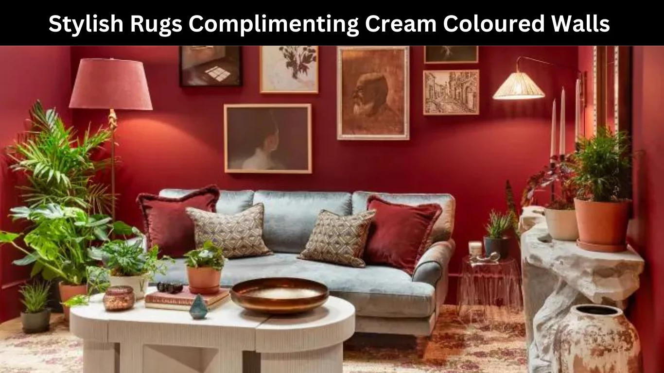 Stylish Rugs Complimenting Cream Coloured Walls