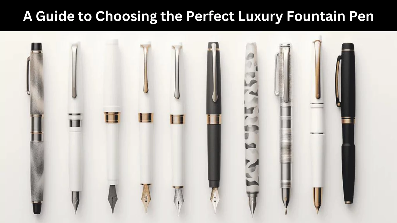 A Guide to Choosing the Perfect Luxury Fountain Pen