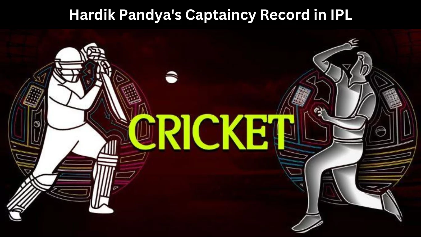 Hardik Pandya's Captaincy Record in IPL