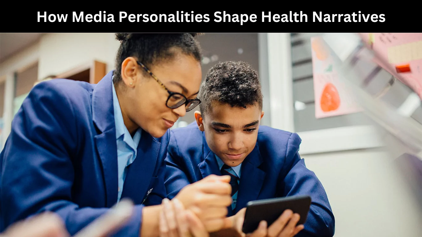 How Media Personalities Shape Health Narratives