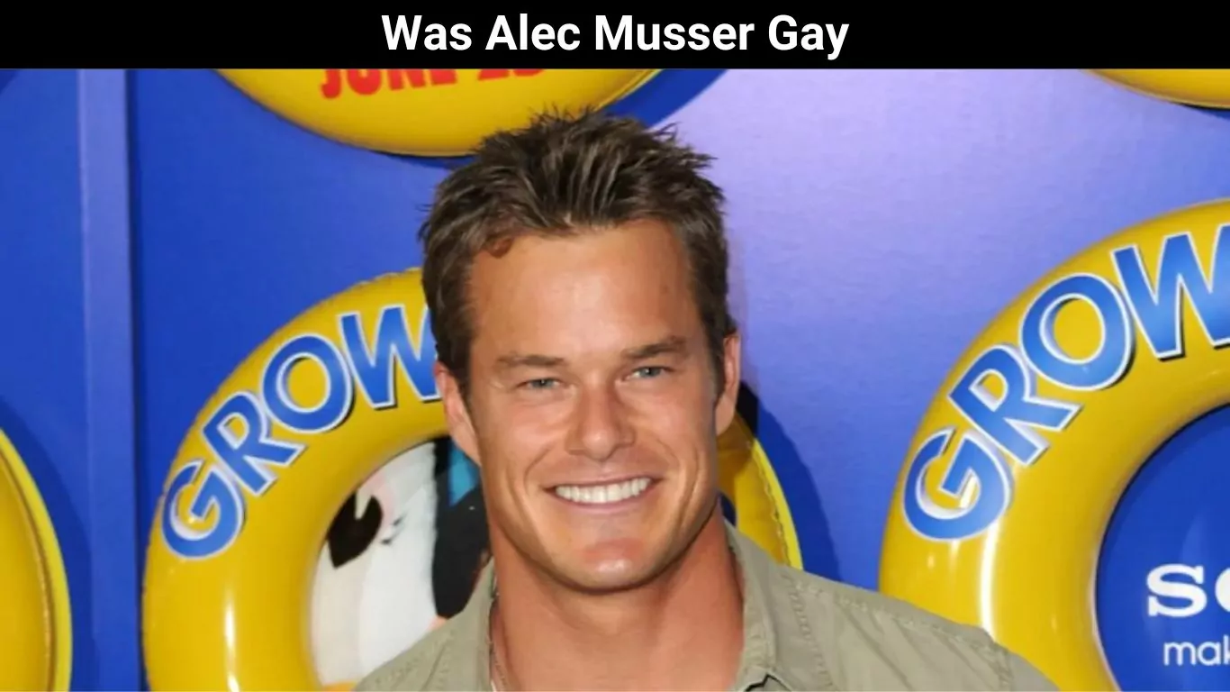 Was Alec Musser Gay