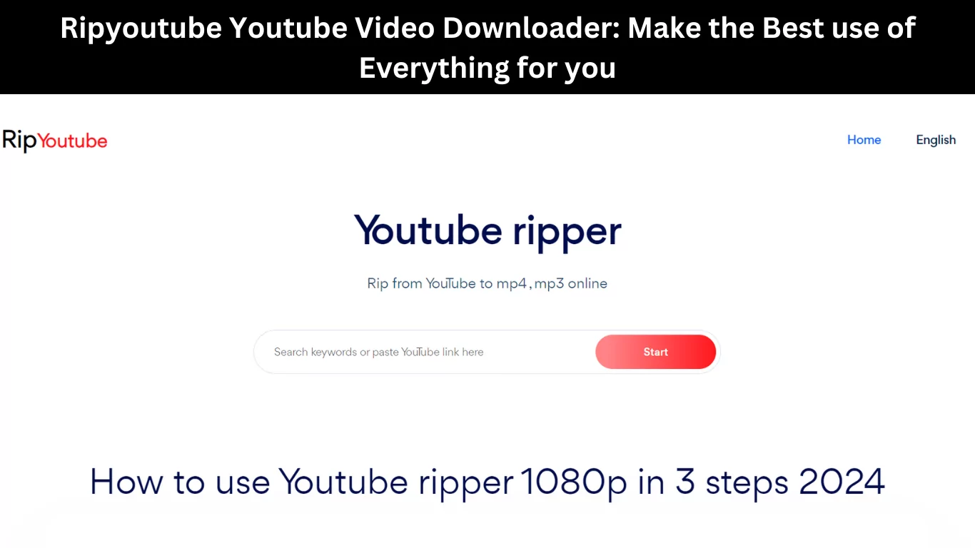 Ripyoutube Youtube Video Downloader